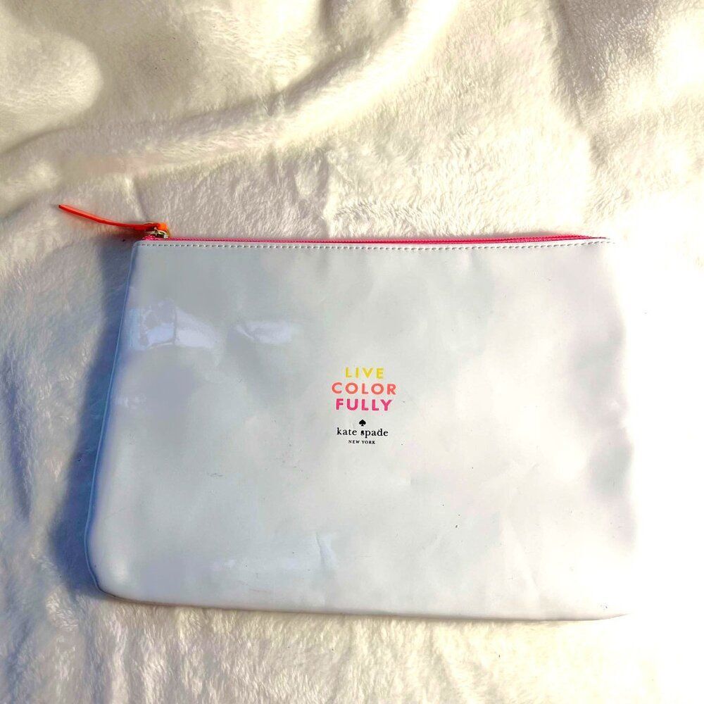 KATE SPADE ”Live Color Fully”  Cosmetic Pouch